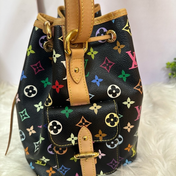 💎Authentic 💎✨ Louis Vuitton Noe Takahashu Murakami  Multicolore black monogram - Picture 3 of 12